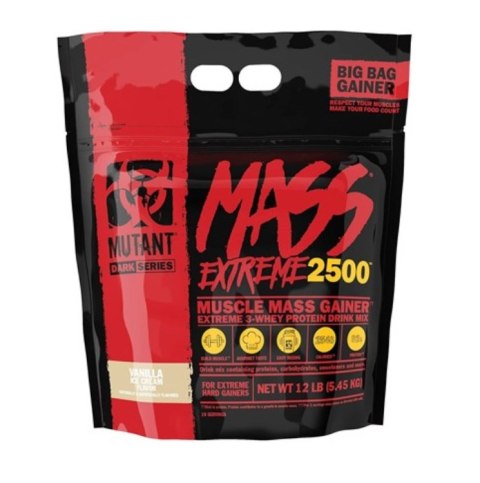 Mutant Mass Extreme 2500, Vanilla Ice Cream - 5450 grams
