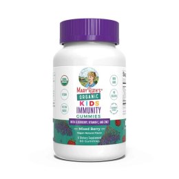 Organic Kids Immunity Gummies, Mixed Berry - 60 gummies