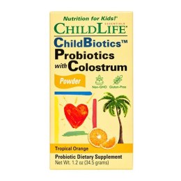 Probiotics with Colostrum Powder, Tropical Orange - 34 grams
