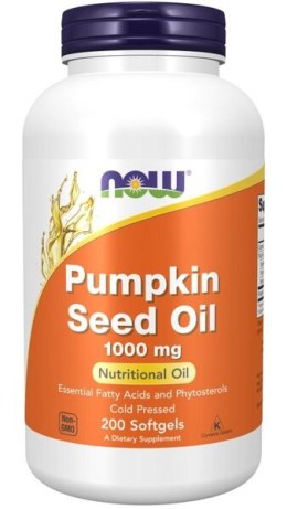 Pumpkin Seed Oil, 1000mg - 200 softgels