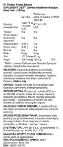 R1 Protein, Frozen Banana - 2240 grams