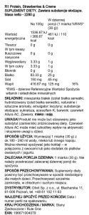 R1 Protein, Strawberries & Creme - 2280 grams