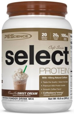 Select Protein Cafe Series, Vanilla Sweet Cream - 560 grams
