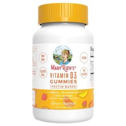 Vitamin D3 Gummies, Lemon, Strawberry & Orange - 60 gummies