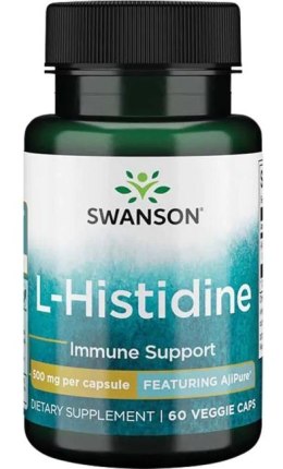 AjiPure L-Histidine, 500mg - 60 vcaps