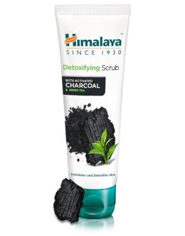 Detoxifying Scrub with Activated Charcoal & Green Tea - 75 ml.