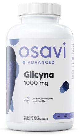 Glicyna, 1000mg - 120 vegan caps