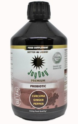 Premium Probiotic Curcuma, Ginger, Pepper - 500 ml.