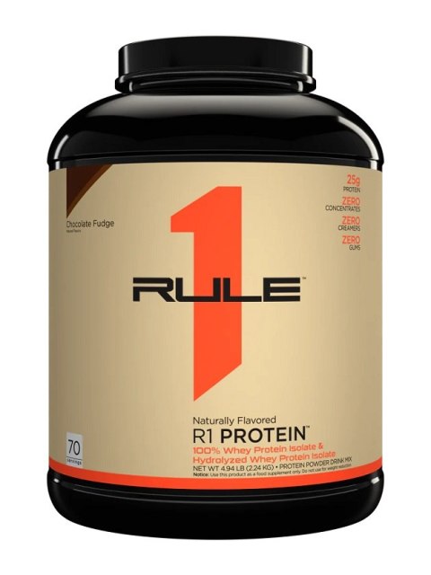 R1 Protein Naturally Flavored, Chocolate Fudge (EAN 196671006370) - 2240 grams