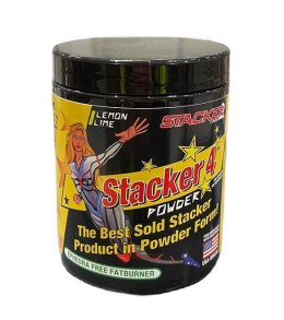 Stacker 4 Powder, Lemon Lime - 150 grams