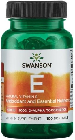 Vitamin E, 400 IU Natural - 100 softgels